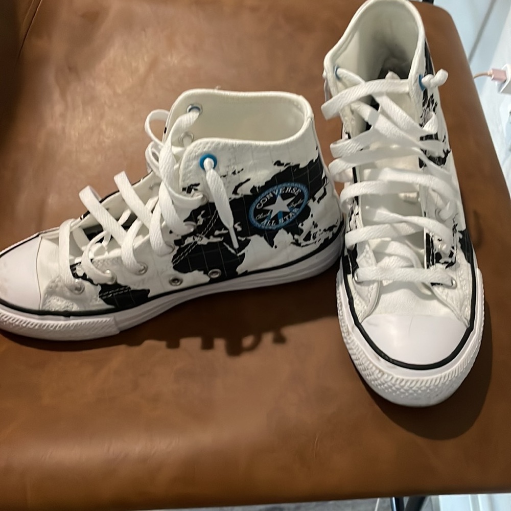 Converse White High Tops
